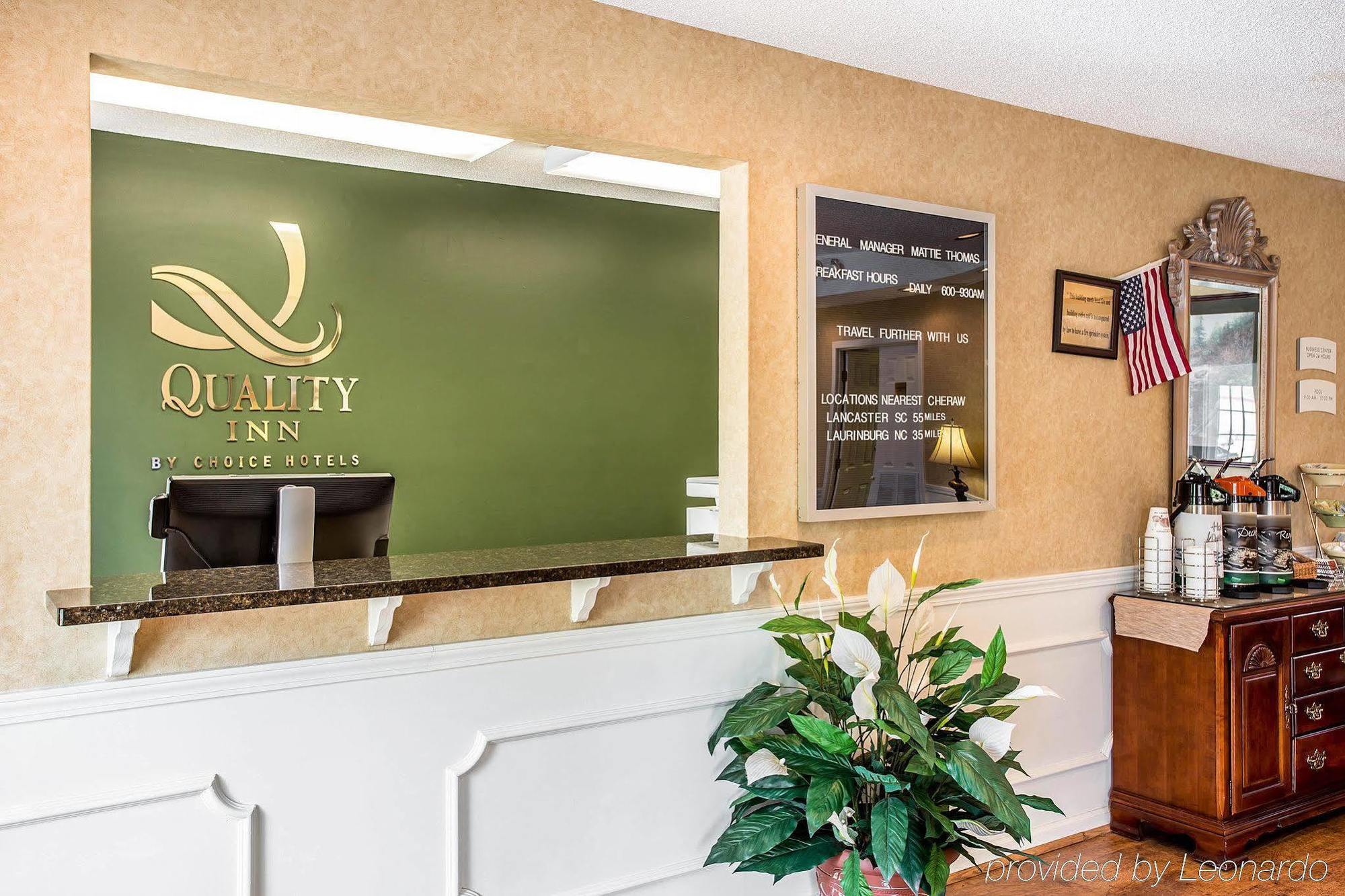 Quality Inn Cheraw Luaran gambar